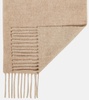 Canada Skinny fringed wool scarf