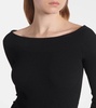 Off-shoulder catsuit