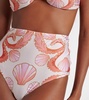 Seashell high-rise bikini