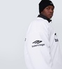 3b Sports Icon Ski Long Sleeve T-shirt Large Fit in White