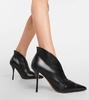 Leather ankle boots