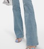 Patty high-rise flared jeans
