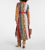 Scent of Incense patchwork coat