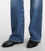 Harper mid-rise wide-leg jeans 