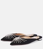 Sunshine embellished mules