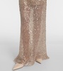 Sequined gown