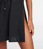 Embellished halterneck minidress
