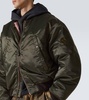 Logogram bomber jacket