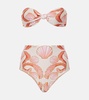 Seashell high-rise bikini