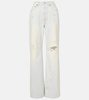 Shorebreak cut-out straight jeans