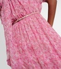 Novak silk satin gown