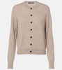 Keny Face wool cardigan