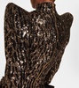 Sequined minidress
