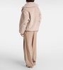 Radice alpaca, wool, and silk teddy jacket