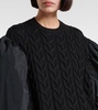 Ancella knitted wool minidress