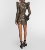 Sequined minidress