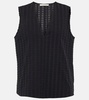 Phoebe embossed cotton top