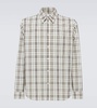 Checked cotton shirt