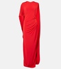 Asymmetric gown