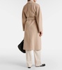 Wool and cashmere coat