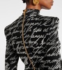 Love Letter jacquard gown