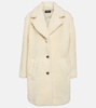 Nicolette cotton and wool coat
