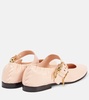 Astaire leather Mary Jane flats