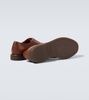Leather derby shoes