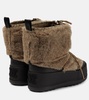 Teddy shearling ankle boots