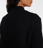 Petite Chunky wool and cashmere sweater