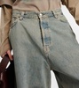 Delta mid-rise wide-leg jeans