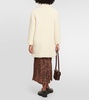 Nicolette cotton and wool coat