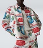Enrichment printed cotton jacket