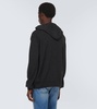 Wool and cashmere hoodie
