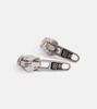Zip-Up earrings