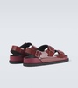 Milano patent leather sandals