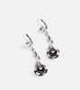 Rose earrings