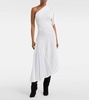 Asym Ray virgin wool midi dress