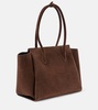 Ekme 24 Medium suede tote bag