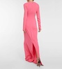 Crêpe gown