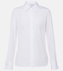Knut cotton-blend poplin shirt