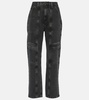 Cooper high-rise cargo jeans