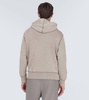 Logo cotton jersey hoodie