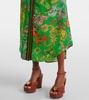Fiesta printed belted shirt dress