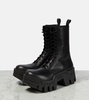 Women's Bulldozer Lace-up Boot in Black