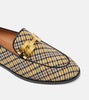 Brandi plaid loafers