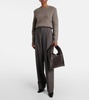 Hop Intrecciato leather shoulder bag