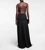 Halterneck gown