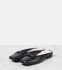 Monili shearling-lined leather mules