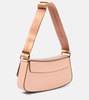 S-Wave faux leather shoulder bag